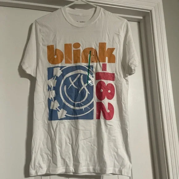 Women’s Blink-182 Graphic Tee - White - Picture 2 of 6